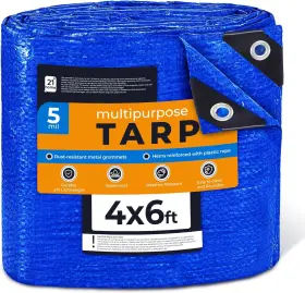 197644431755 21 HOME Poly Tarp Uv Waterproof