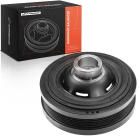 A-premium Aphmb023 A-premium Engine Harmonic Balancer Crankshaft Pulley Compatible With Mercedes