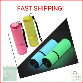 313045644697 ADECCO LLC Ahier Led Glow Flashlights Pack Wit