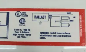VH-2Q26-TP-W ADVANCE BALLAST Heat Volts Hertz Nos #3