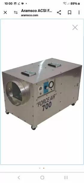 FA700 ADVANCED CONTAINMENT SYSTEMS Rehab Forced Air Negative