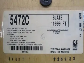 5472C ALPHA WIRE Communication Control Cable #3