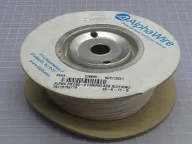 PIF240-6 ALPHA WIRE Fiberglass Sleeving