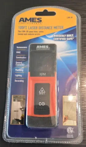 LDM-30 AMES INSTRUMENTS Laser Distance Meter Pouch Accurat