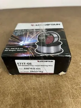 E71T-GS ARCCAPTAIN Flux Core Welding Wire Spool Gasless Mig