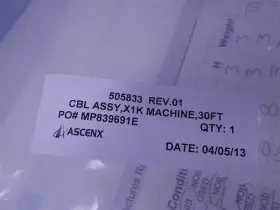 5002-711-3 ASCENX Cable #3