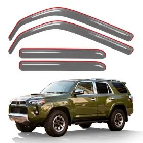 LKT241 AURORASTERS Channel Rain Guards Toyota Ro