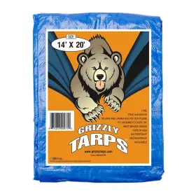 BA-GT-14X20-BL B-AIR Grizzly Tarps Single Unit