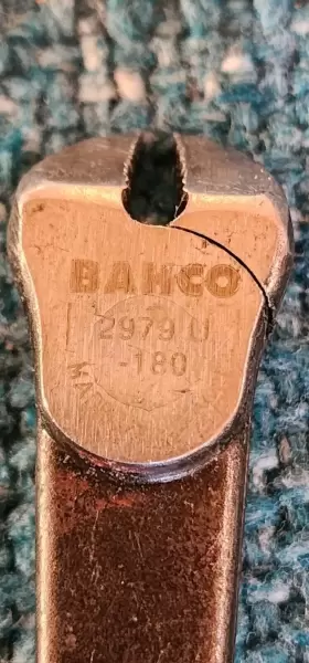 2979-U-180 BAHCO Lok Pliers Auto Tool Slip Resistent Grips #2