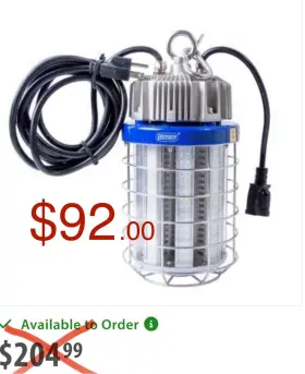 KS100 BERGEN IND Led High Bay Light