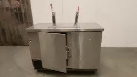 DD58-S BEVERAGE-AIR Double Tap Kegerator Beer Dispenser #2