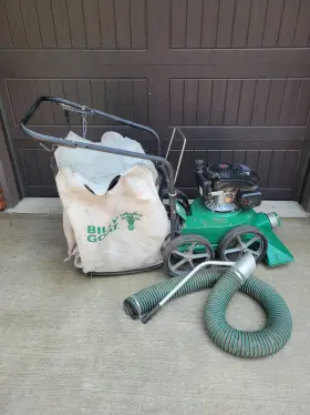 KD512HC BILLY GOAT Walk Leaf Litter Lawn Driveway Vacuum