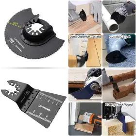 795274334646 BIONSO Oscillating Saw Blades Multitool Wood Kit #2