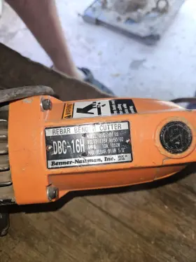 DBC-16H BN PRODUCTS Power Rebar Bender Cutter Up #3