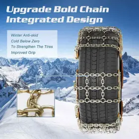 Q1600077-T BOZTIY Tire Chains Car Snow Emergency Anti Skid #3