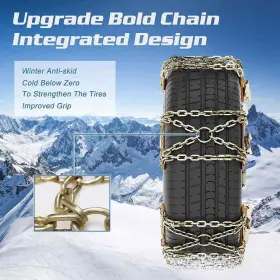 Q1600077-X BOZTIY Tire Chains Car Snow Emergency Anti Skid #3