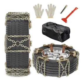 Q1600077-X BOZTIY Tire Chains Car Snow Emergency Anti Skid