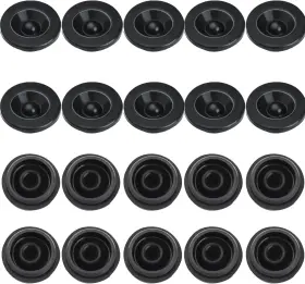 20-RUBBER Grease Plugs Trailer Axle Dust Caps Dexter Ez Lube