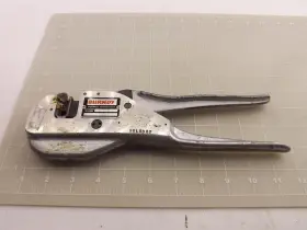 MROPV-2 BURNDY ITT CANNON ELECTRIC Crimping Tool Crimper #2