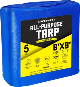 US-TARP-001 CAPEWORTH Tarps Cover Blanket Waterproof Uv Mil