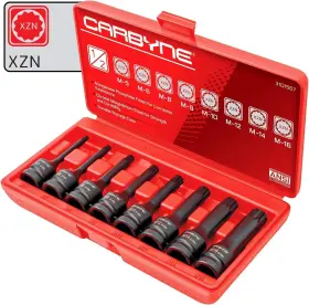 3101567 CARBYNE Xzn Triple Square Spline Drive Impact Bit Set