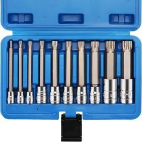 CS090 CASOMAN Spline Tip Bit Socket Set