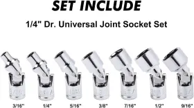 CS348 CASOMAN Drive Flex Socket Set #2