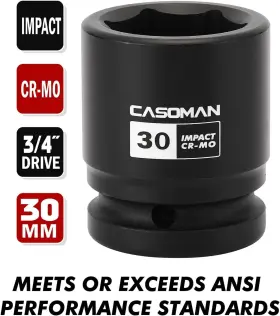 CS448 CASOMAN Drive Shallow Impact Socket #3
