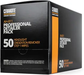 AH-811 CERAKOTE Ceramic Headlight Detailer Pack Step Ox