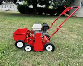 TS-20HD CLASSEN Walk Lawn Turf Overseeder Power Rake Honda #2