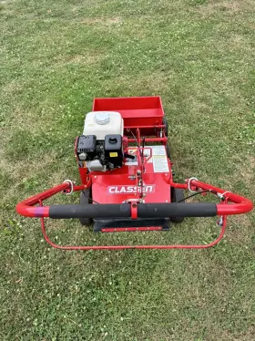 TS-20HD CLASSEN Walk Lawn Turf Overseeder Power Rake Honda #3