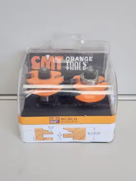 891.501.11 CMT ORANGE TOOLS Rail Router Bit Set Shank Carbide