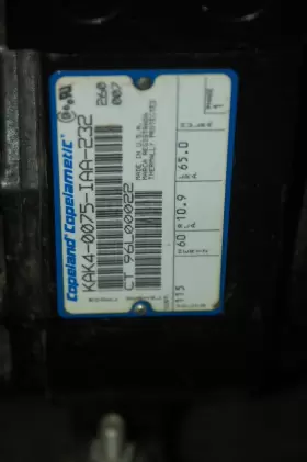 KAK4-0075-IAA-323 COPELAND Copelametic Compressor #2