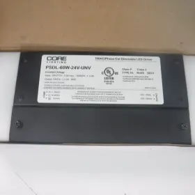 PSDL-60W-24V-UNV CORE LIGHTING Dimmable Driver Junction Box
