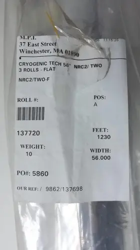 137720 CRYOGENIC TECH Roll #2