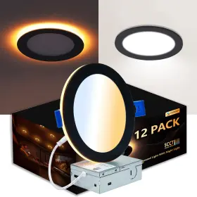 MI-NRL6-BL12P CYCEVSUN Pack Recessed Recess Lights