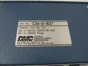 CM-S-837 DANIELS Dmc Adaptor Tool Set Kit #3