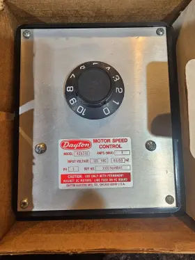 4Z527A DAYTON Box Motor Control