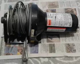 6X190B DAYTON Volt Winch