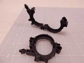 12146493 DELPHI Connectors Conduit Clip Rosebud