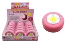 750258627152 DIAMOND VISIONS Cob Led Pink Tap Light