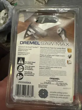 2615S600JB DREMEL Multipurpose Carbide Flush Cutting Wheel #2