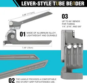 DTTB03S DURATECH Tube Bender Pipe #2