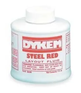 7766 DYKEM Layout Fluid Steel Brush Cap Bottle