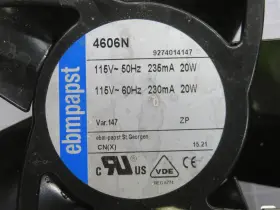 4606N EBM PAPST Axial Ball Bearing Fan #3