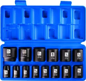 ST-15C-1 EPAUTO Drive Shallow Impact Socket Set