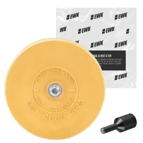 EB0153 EWK Rubber Eraser Wheel Adhesive Remover Rvs Boats