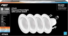 LEDR4HO-6WYCA-4 FEIT ELECTRIC CO Recessed Recess Led Dimmable