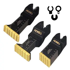 010015 FEWELL Titanium Oscillating Saw Blades Multitool