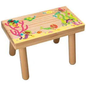 368054-BC00428758 FOX VALLEY TRADERS Step Stool Sea Mermaid